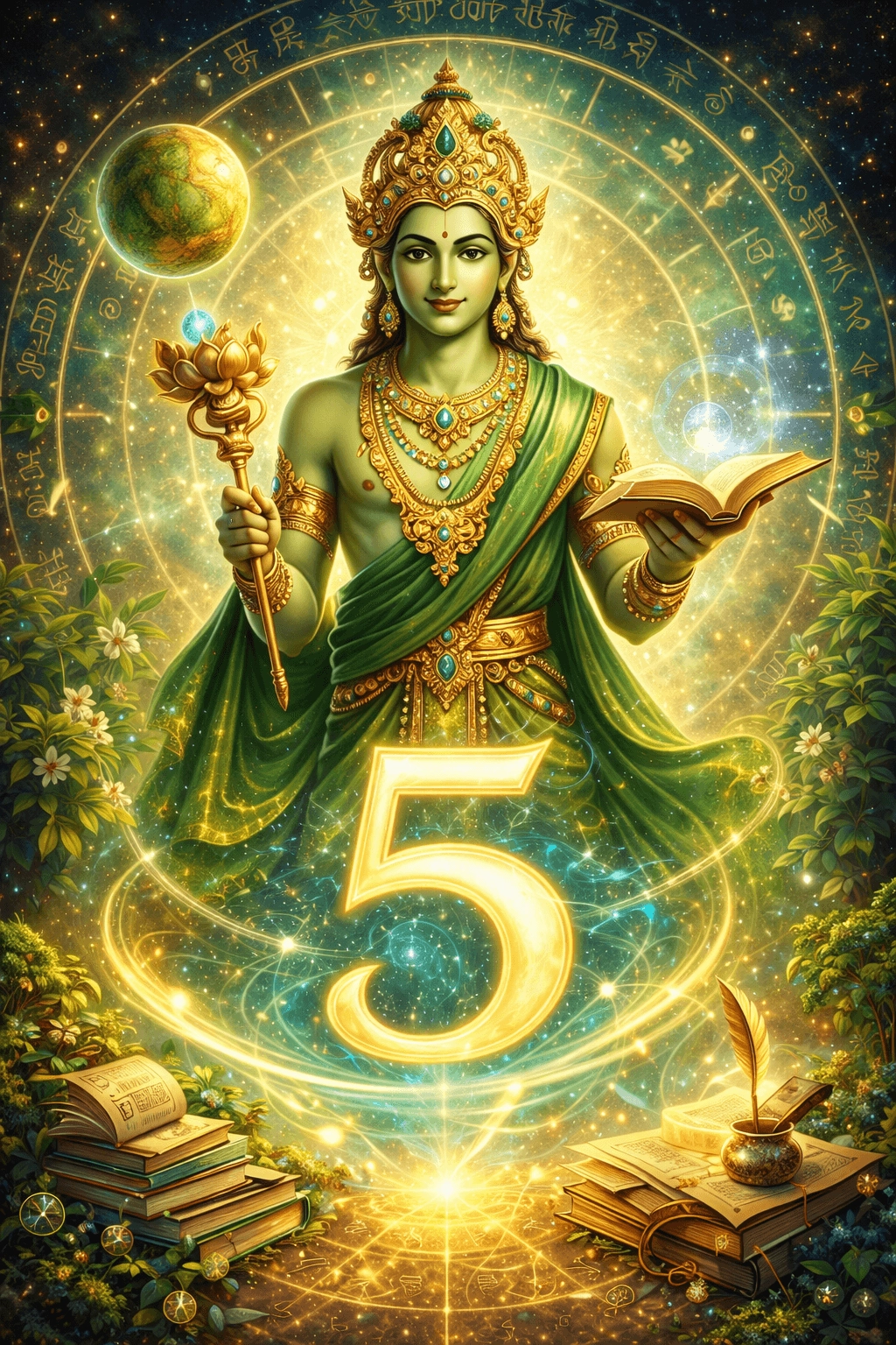 Число 5 у Ведичній нумерології